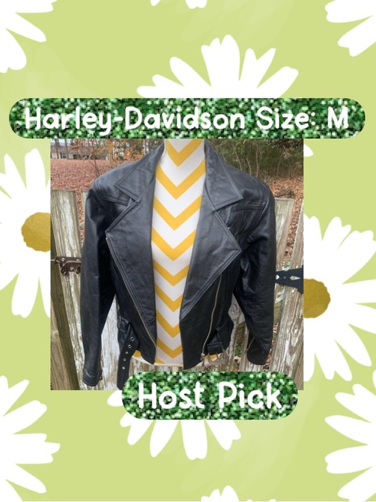 Harley-Davidson Jackets & Blazers - 🎀Host Pick 🎀 Harley Davidson Leather motorcycle jacket